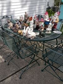 Wrought iron patio furniture 
