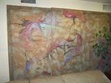 three piece canvas one of a kind artwork