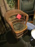 nice victorian wicker chair