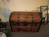 awesome steamer trunk wooden