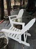 white wood adirondack chairs 2