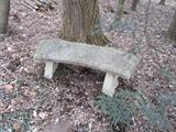 concrete bench