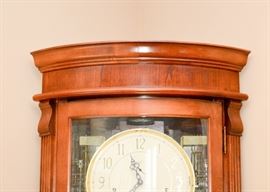 BUY IT NOW!  Lot #300, Ridgeway Corner Grandfather Clock, Made in Germany, (Approx. 78" H x 23" W), $800