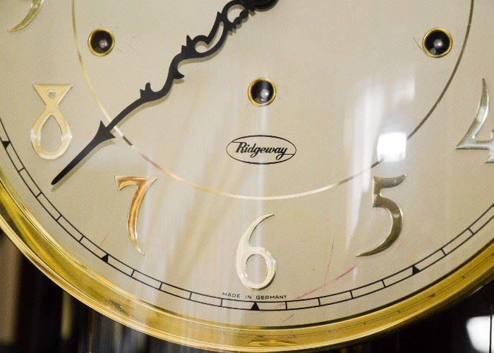 BUY IT NOW!  Lot #300, Ridgeway Corner Grandfather Clock, Made in Germany, (Approx. 78" H x 23" W), $800