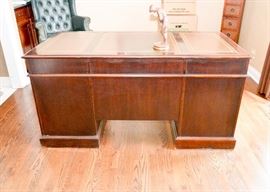 BUY IT NOW!  Lot #319, Executive Desk, (Approx. 60" L x 30" W x 30" H), $40