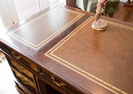 BUY IT NOW!  Lot #319, Executive Desk, (Approx. 60" L x 30" W x 30" H), $40