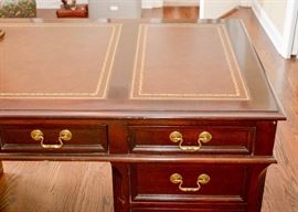 BUY IT NOW!  Lot #319, Executive Desk, (Approx. 60" L x 30" W x 30" H), $40