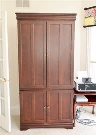 BUY IT NOW!  Lot #323, Armoire, (Approx. 37-1/2" W x 22" D x 80-1/2" H), $120