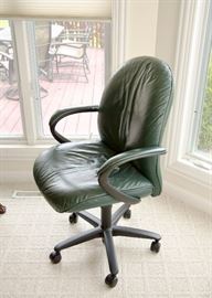 BUY IT NOW!  Lot #326, Green Office / Desk Chair, $75