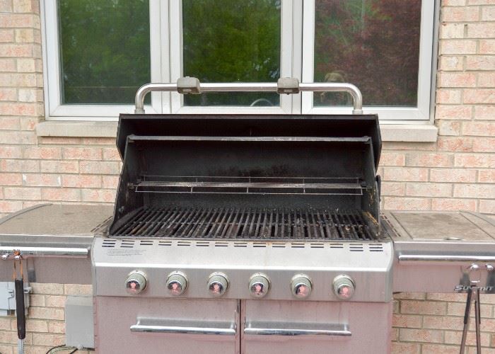 SOLD--Lot #367, Weber Summit Gas Grill (Gas Line), $600