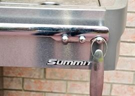 SOLD--Lot #367, Weber Summit Gas Grill (Gas Line), $600