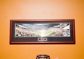 BUY IT NOW!  Lot #362, Framed & Matted Panoramic Photo of Chicago Bears Inaugural Game at Soldier Field 2003, $100
