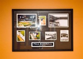 BUY IT NOW!  Lot #363, Framed & Matted "Fall Baseball in Chicago" Photographs, $100