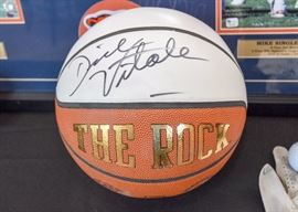 Dick Vitale Autographed Basketball