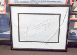 Frank Thomas Autograph