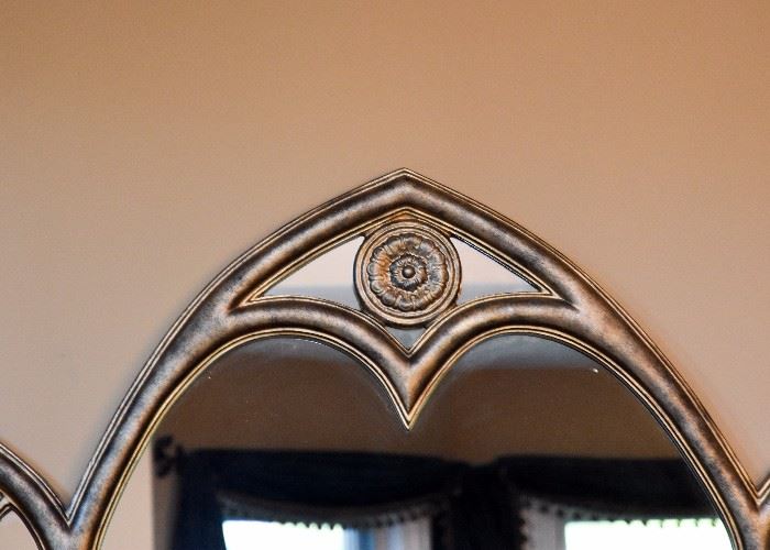 Detail of Arched Wall Mirror
