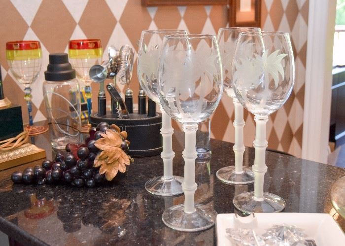 Wine Glasses & Stemware