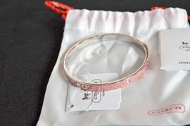 Coach Bangle Bracelet (New with Tag)