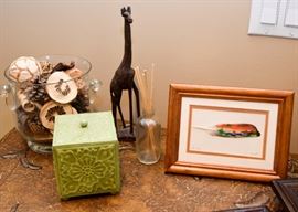 Home Decor, African Giraffe Sculpture