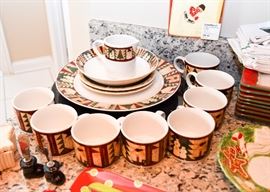 Christmas Dishware 