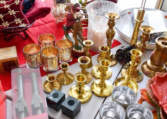 Brass Candlesticks & Candle Holders