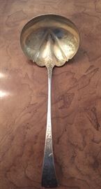 Huge, heavy punch ladel