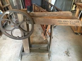 Love this early to mid 1800s agricultural piece! Anyone have any guesses as to what it was? It is in very nice condition!