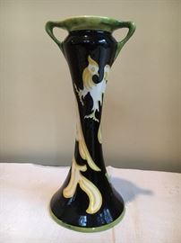 High glaze Distel Holland Gouda Vase, early 20th c