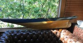 Beautiful antique pond boat