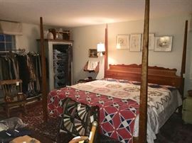 4 post bed - King cherry