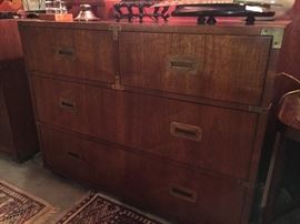 3 beautiful Henredon Mid-Century chests, same dimensions but different configurations. 
