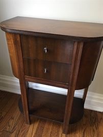 Two-drawer small chest.