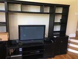 Pottery Barn wall unit in excellent condition!