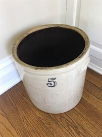 Antique crock.