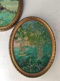 Assortment of wonderful miniature paintings.