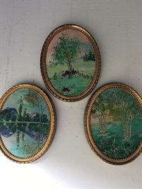 Miniature paintings.