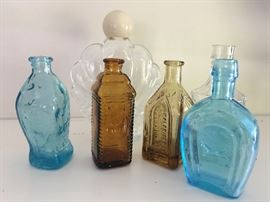 Miniature bottle collection.