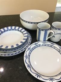 Huge set of Dansk dinnerware.