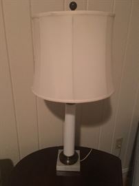 marble base lamp