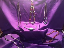 beautiful stone necklace collections