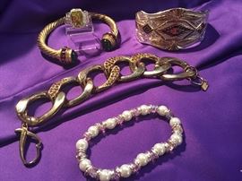 beautiful gems, stones, gold, and more