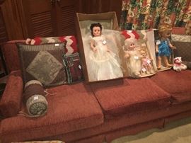 very old dolls , still in original boxes
