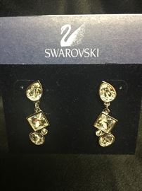 swarovski ear rings