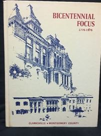 Clarksville /Montogemery County hard back book-Bicetennial