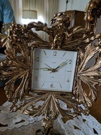 Part of a big gold vanity set