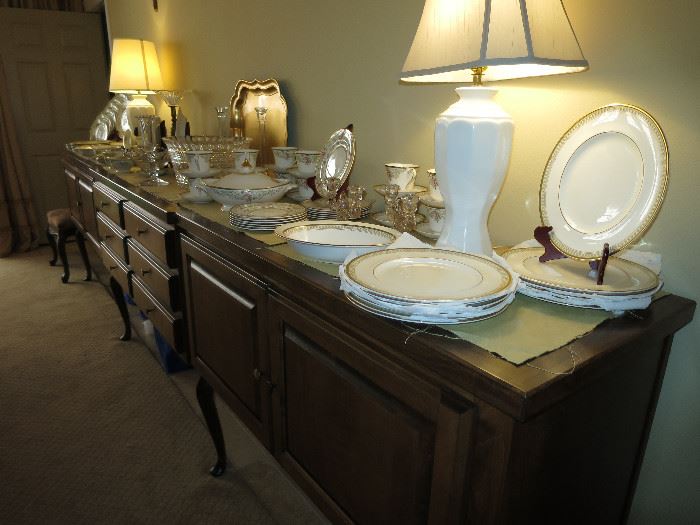 Extra Long Solid Wood Buffet