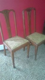 leopard chairs