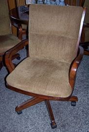 Set of 4 Tianjin Swivel Chairs-Very Nice