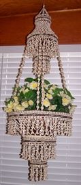 1 of 6 Hanging Shell Planters