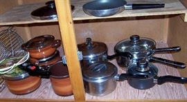 Nice Vintage Pots & Pans (including Silit set & misc pieces) most in Great Condition